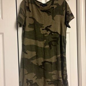 Sanctuary Camoflauge T-Shirt Dress